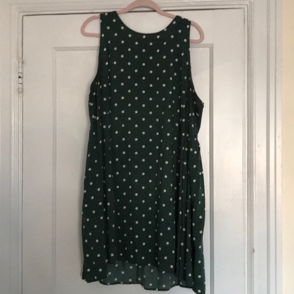 Polka Dot Green Old Navy Swing Dress